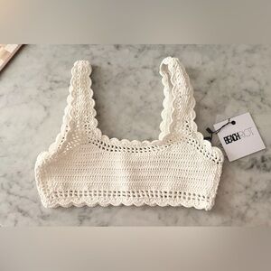 Andy Top White Crochet